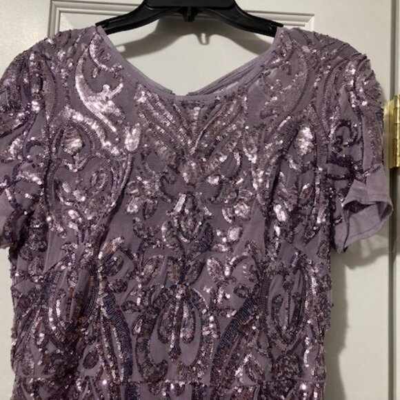 R&M Richards Iced Orchid Mother of the Bride/Groom/Wedding Guest dress - Picture 3 of 8